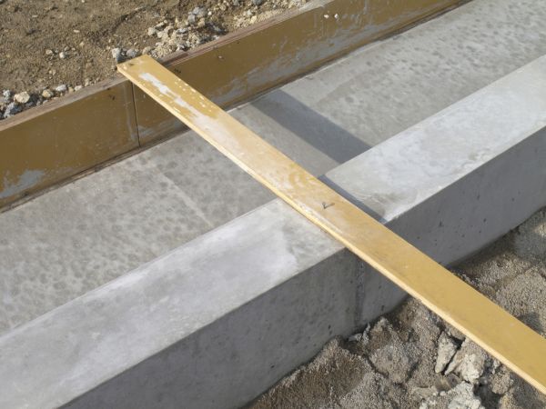 Cement Footing Installation in Kenner
