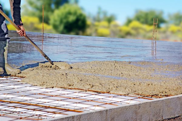 Cement Slab Laying in Kenner