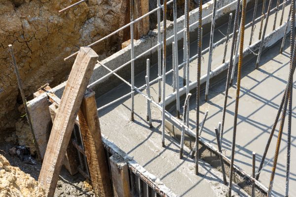 Concrete Footing Pouring in Kenner