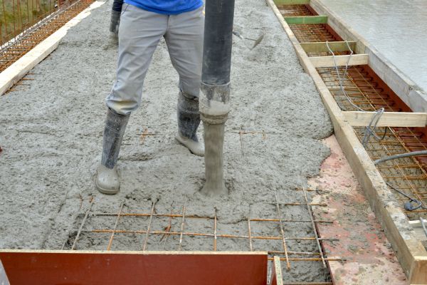 Concrete Base Construction in Kenner