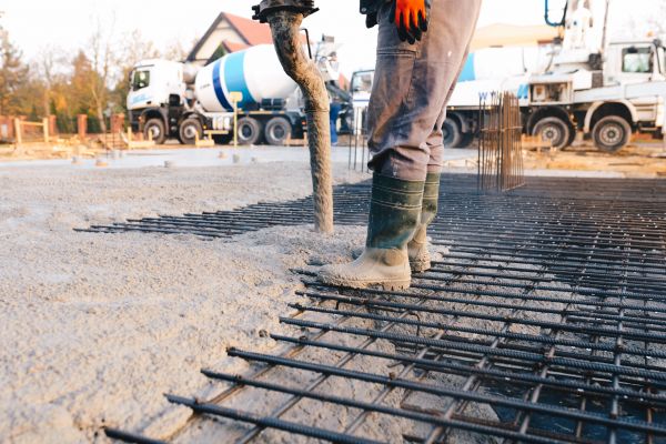 Poured Foundation Installation in Kenner