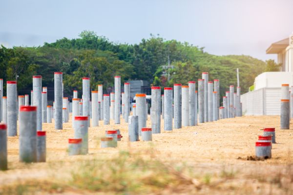 Concrete Pile Installation in Kenner
