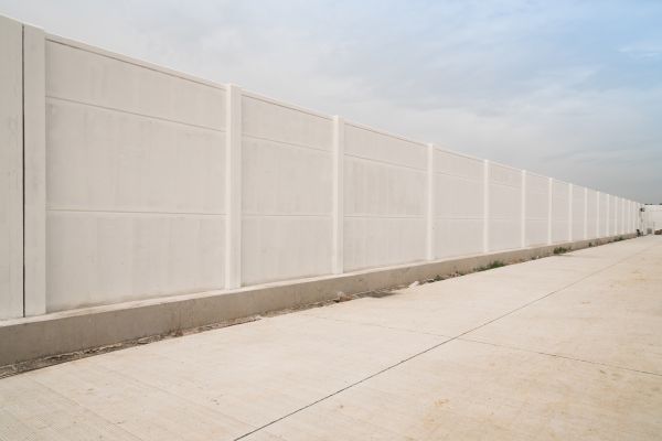 Concrete Fence Construction in Kenner