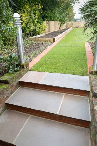Backyard Steps Installation in Kenner