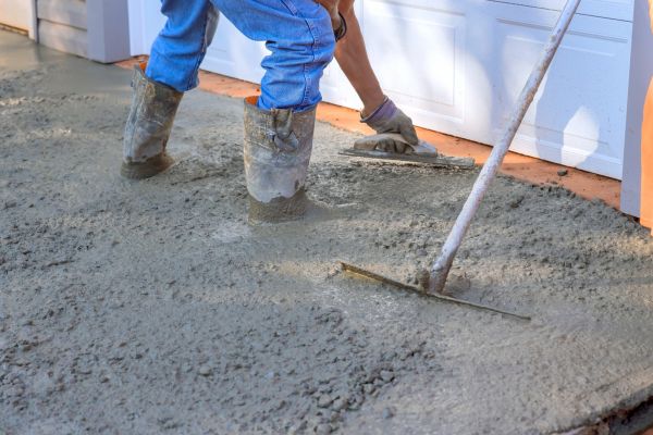 Driveway Slab Construction in Kenner