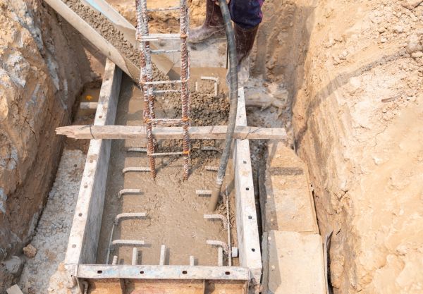 Cement Foundation Pouring in Kenner