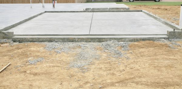 Garage Foundation Replacement in Kenner