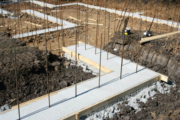Footing Construction in Kenner