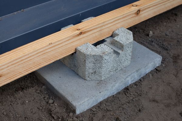 Deck Footing Construction in Kenner