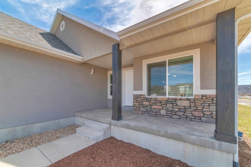 Concrete Porch Installation detail